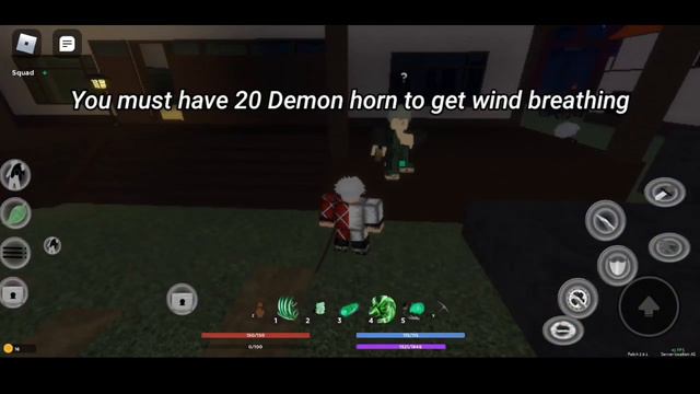 How to get Wind Breathing and Showcase Wind Breathing [ Demon Fall ] смотреть онлайн
