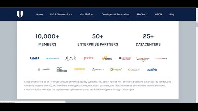 cloudbric обзор ICO | обеспечение кибербезопасности смотреть онлайн