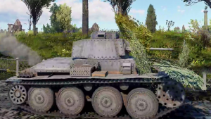 Бой на танке Pz.38(t) A в War Thunder.