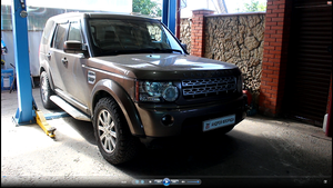 Замена заднего дополнительного стоп сигнала на Land Rover Discovery 4 Ленд Ровер Дискавери 4  2011