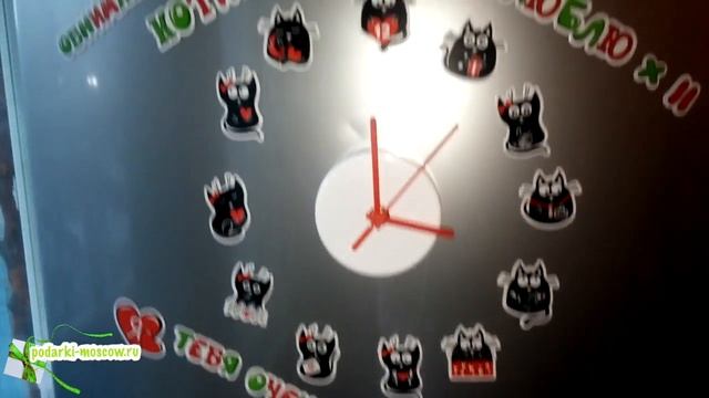 Магнитные часы на холодильник смотреть онлайн