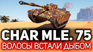 Он нагибает на танке, который на это не способен ? Char Mle. 75