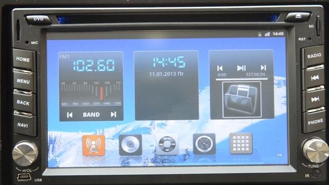 Обзор автомагнитолы на Android TH8581 часть 1