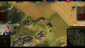 Рандомные бои на арте. 10 уровни - об 261, Т92, GWE 100, Conqueror GC.