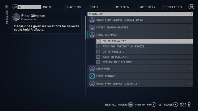 Starfield - Travel to SHOZA - Guide - Use Menu смотреть онлайн
