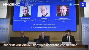 Российский учёный получил нобелевскую премию по химии