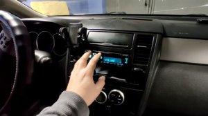 8" динамики visatone в nissan tiida