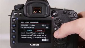 Tutorial Canon 5D Mark IV / Что делает каждая функция / Часть 7 (Настройки видео)