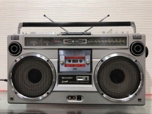 Sharp 1978 года GF-303ST Stereo Radio Vintage Tape Recorder Made in Japan-ЯПОНИЯ