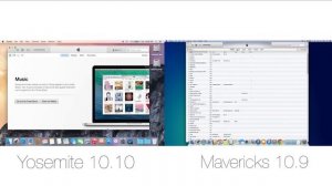 Apple Yosemite vs Mavericks (10.10 vs 10.9) Mac OS X: Visual Comparison