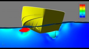 Моделирование активной системы успокоения качки для яхты во FlowVision