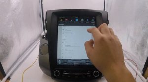 Штатная магнитола в стиле Tesla Toyota Rav4, Vanguard (2005-2013) Android CF-3151N