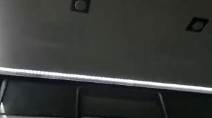 Парящий натяжной потолок с подсветкой