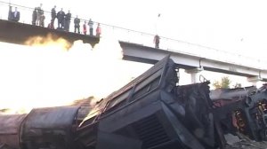 Последствия аварии на станции Белая Калитва (Архив. 9 мая 2013 г.)