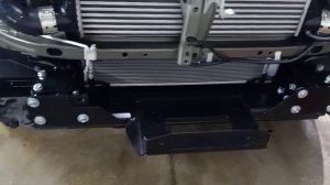 Площадка под лебедку для Toyota Hilux