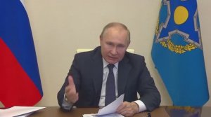 Путин о майдане в Казахстане. Результаты работы ОДКБ.