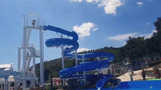 Отдых 2020 в Аквапарке "Голубой залив"в Семеиз(Крым)