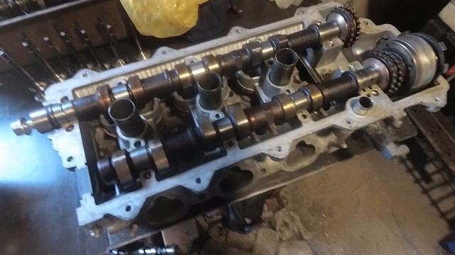 Ремонт и регулировка клапаов ГБЦ Hyundai Santafe G6BA 2.7 V 6 смотреть онлайн