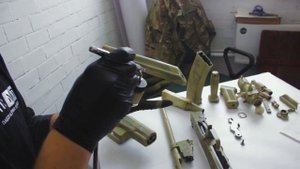 Покраска оружия в камуфляж A-TACS FG / How to paint A-TACS FG