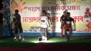 MANTADARI SUPER STAR CLUB DURGA PUJO 2018 CULTURAL PROGRAM ।। D DANCE GROUP ।।