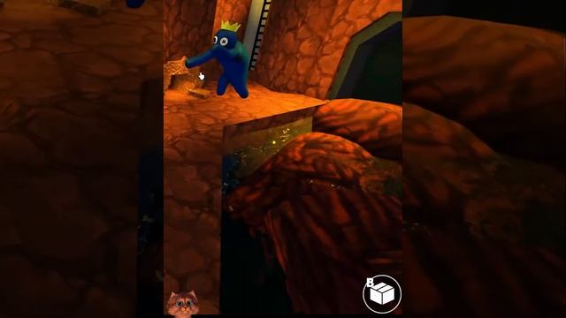 ИГРА радужные друзья роблокс спасти девушку от синего монстра #shorts ?#roblox смотреть онлайн