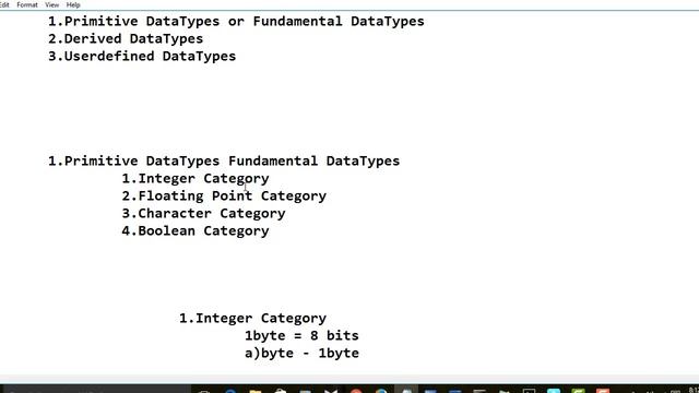 Core java - Basics- Data types in Java |  core java in Telugu | Core java videos for beginners java