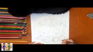 Рисунок учителю. Онлайн-школа рисования "Малевашки"