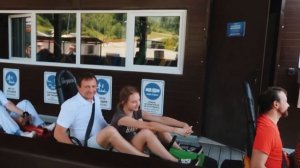 Прыгнула с тарзанки в скай парке // Встретили Бабича // Роза Хутор