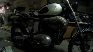 Первый запуск. Иж scrambler.