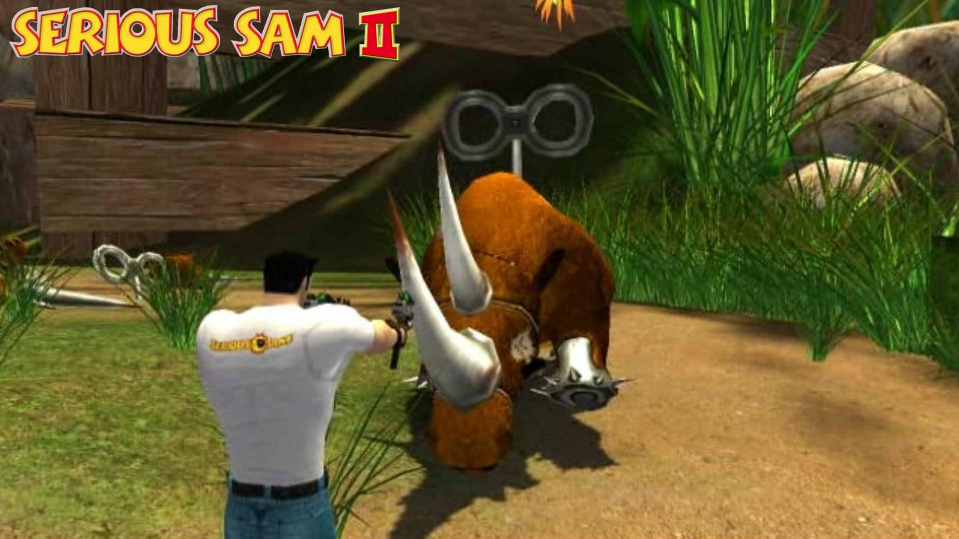 Serious Sam II(2). №13 - Заводные бычки.