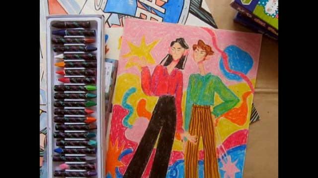 выбираю самую классную бюджетную масляную пастель! гамма, vista-artista, pentel, малевичъ, и други смотреть онлайн