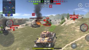 Tanks Blitz победа.