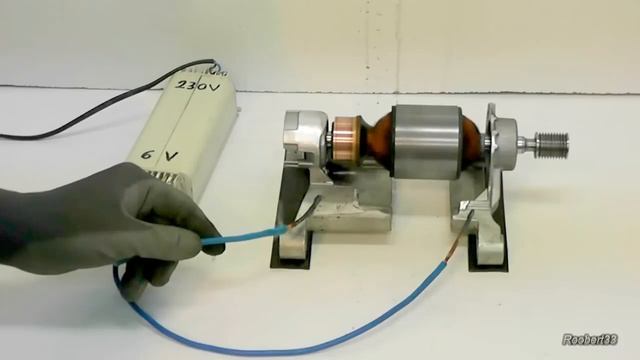 Strange rotation of an electric rotor video1 смотреть онлайн