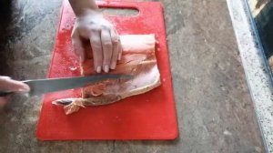 Как посолить красную рыбу/посол красной рыбы