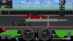 Pixel car racing купив GTR прокачка
