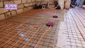 Отзыв про теплый пол XL PIPE. Отопление загородного дома теплым полом