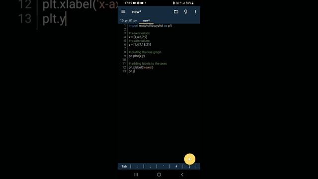 How to make x-y graph with python | matplotlib library in python | Fun Code | #funcode