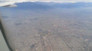 Llegada al aeropuerto Arturo Merino Benítez