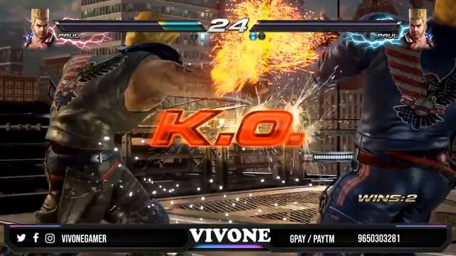 Tekken 7 Live: तहलका // Tahalka // Paul vs ALL смотреть онлайн