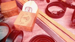 Брючные кожаные ремни из настоящей воловьей кожи с фирменным горячим тиснением и Русской символикой!