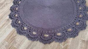 Коврик из полиэфирного шнура "Лаконичный"