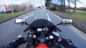 На мотоцикле в ГЕРМАНИИ от первого лица | Мото покатушки по городу Кёльну