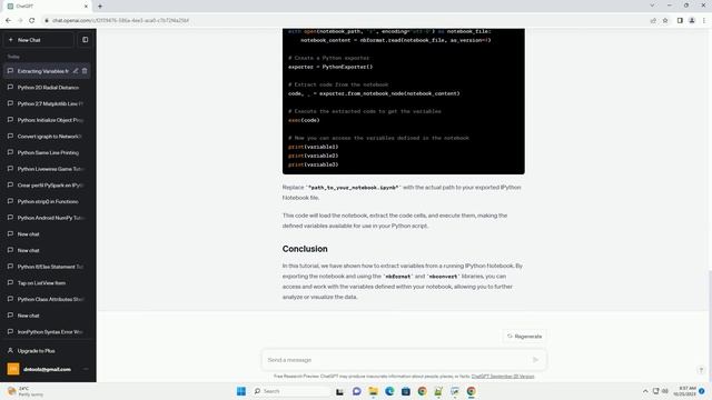 How to extract variables from running ipython notebook смотреть онлайн