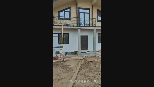 Изготовление и монтаж кованых балконов (кузница «Ковка-МДМ») смотреть онлайн