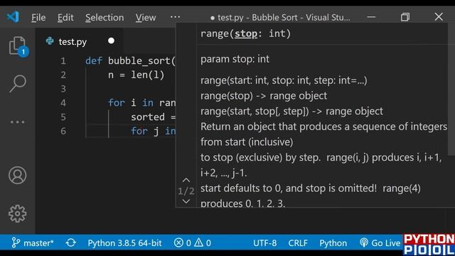 Bubble Sort Algorithm in Python With Program