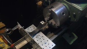 Сверлильный станок из токарного станка ТВ-4 школьник.