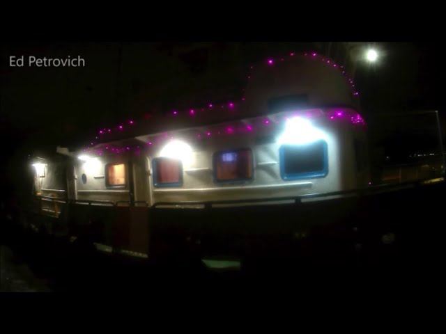 Мост в Самарской обл.11.01.22.Катамаран на рейдепробиваемся по торосам.Tolyatti-Klimovka Bridge.