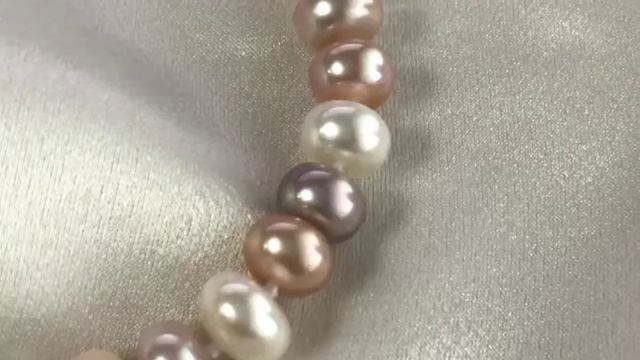 Real Freshwater Pearl Necklace Elegant Pearl