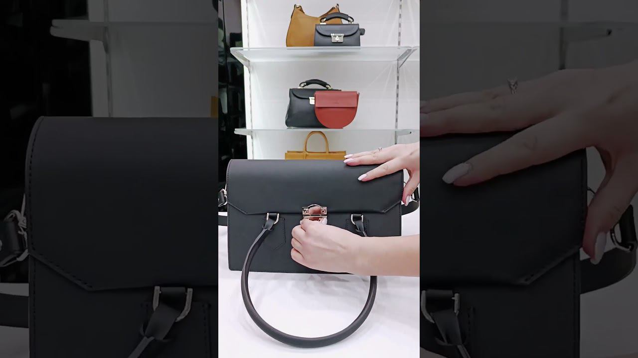 Матовая кожа - тренд года 2024 #fashion #bag #office