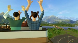 Rollercoaster Tycoon World | Wooden Coaster - Rolling avalanche